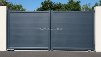 Menuiserie aluminium : Portails automatique sur mesure à cholet