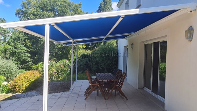 Pergola à toile rétractables